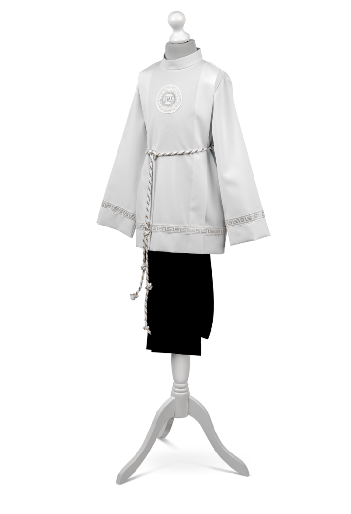 Krótka komża do Pierwszej Komunii dla chłopca Bartosz 003 -  MKMaryla