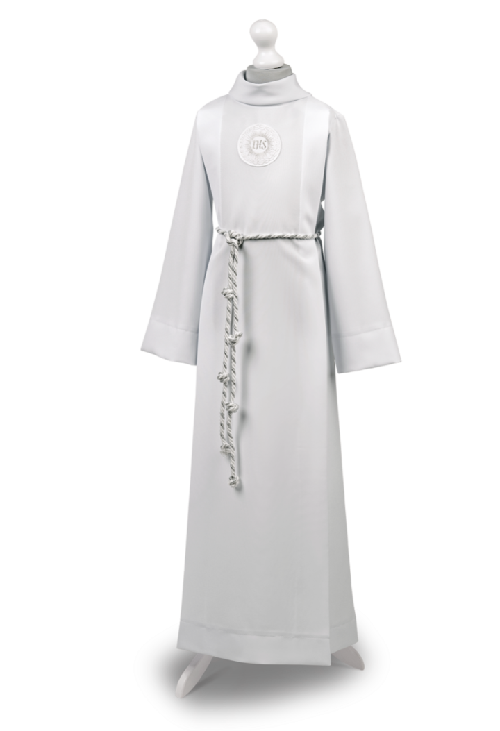 Długa alba dla dziewczynki z golfem - Hania 999 - MKMaryla