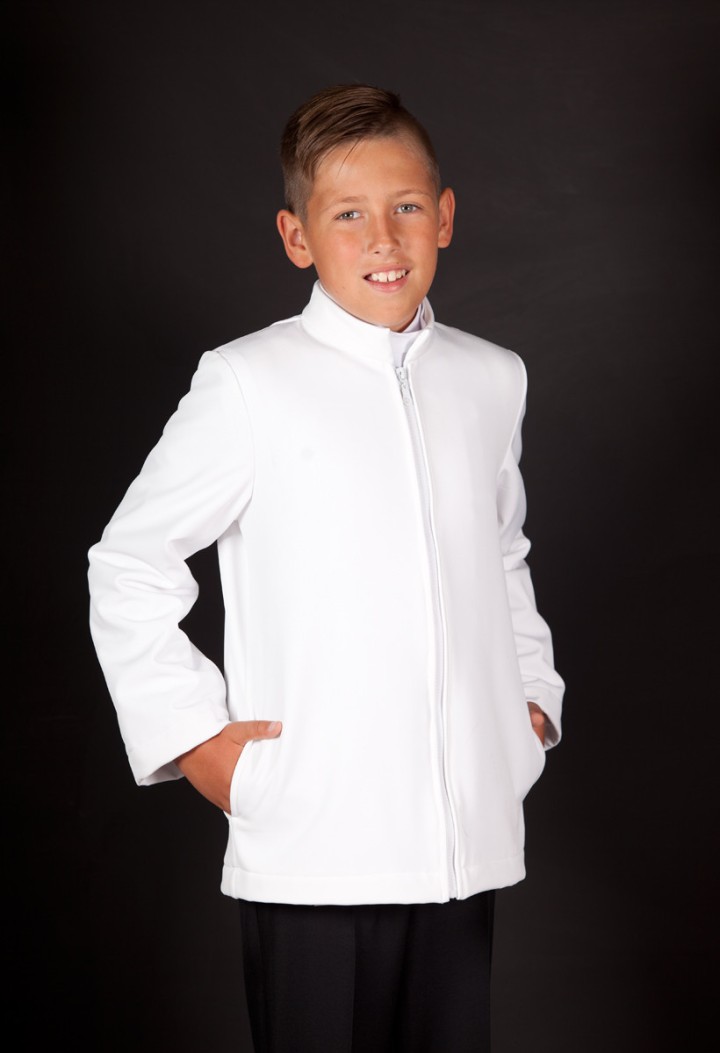 Weiße Kommunionsjacke für einen Jungen - MKMaryla
