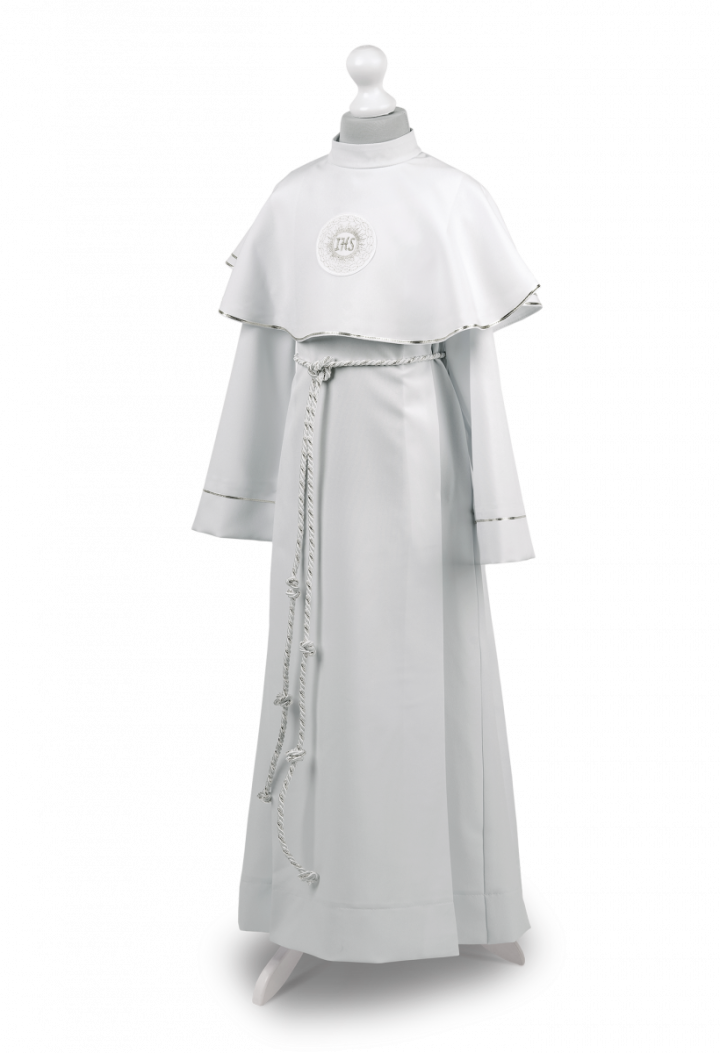 Dominic 110 Communion robe for boy - alb with collar - MK Maryla