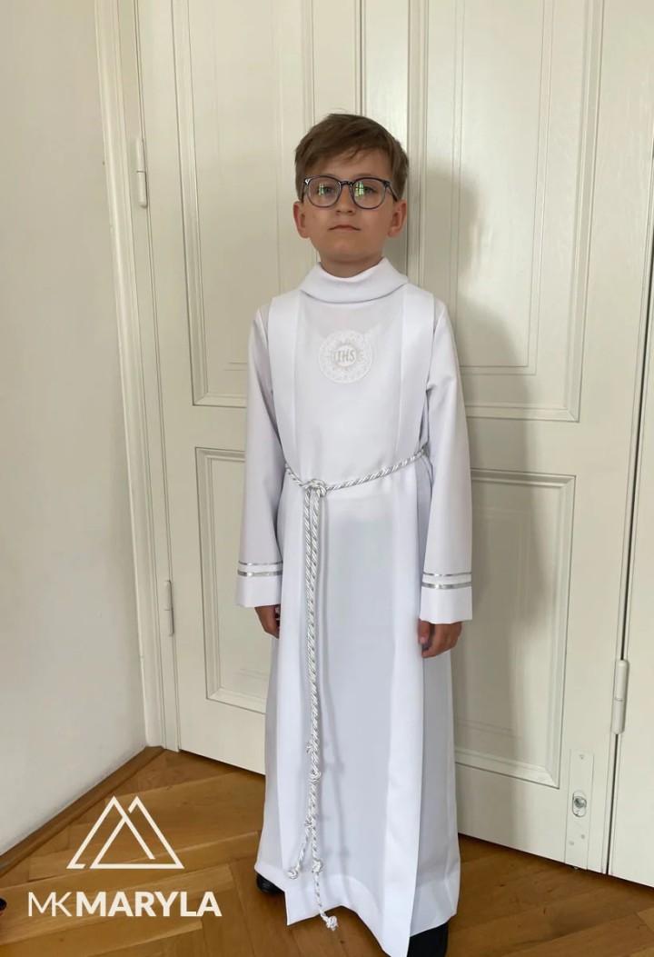 Andrzej 012 - Długa Alba komunijna prosto od producenta - MKMaryla