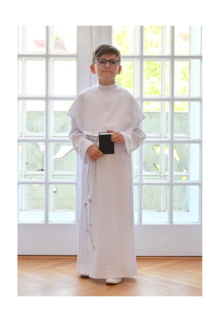 communion alb with collar mk maryla straight from the manufacturer