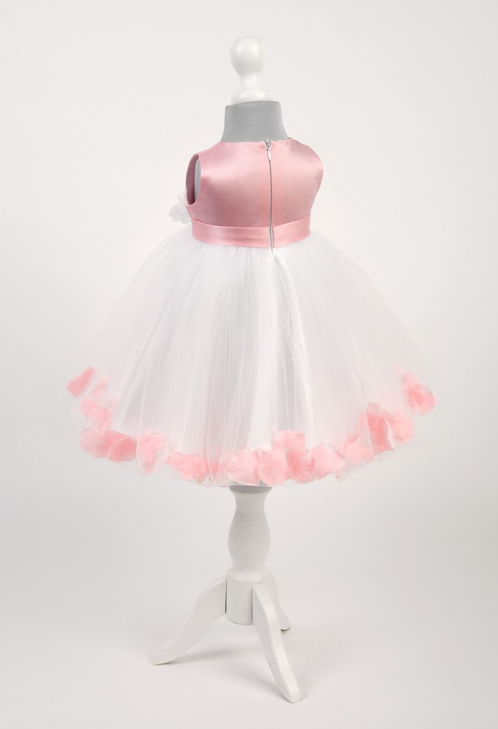 Christening dress Bells and rose petals - MKMaryla