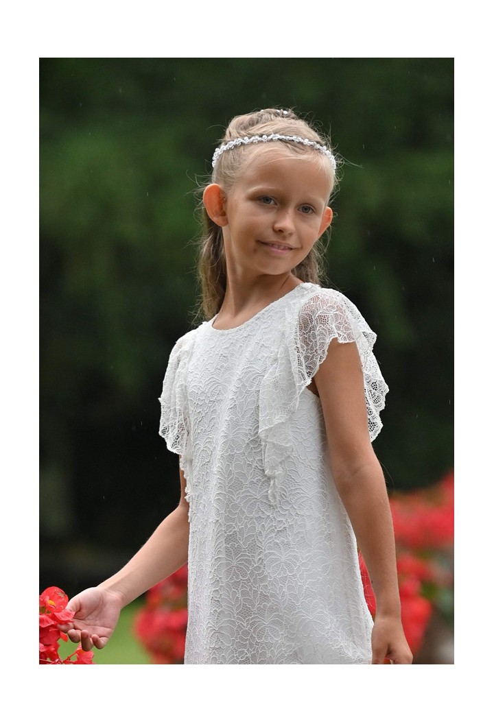 sukienka pokomunijna koronkowa od MK Maryla