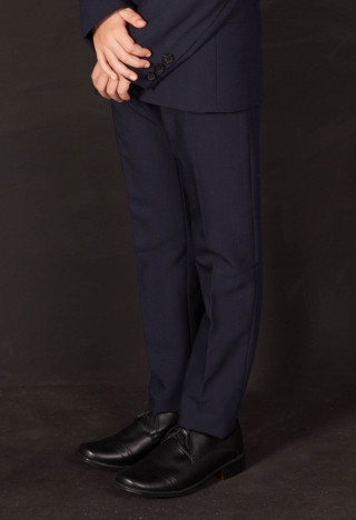 Marineblaue Anzughose für Jungen zur ersten heiligen Kommunion - MKMaryla