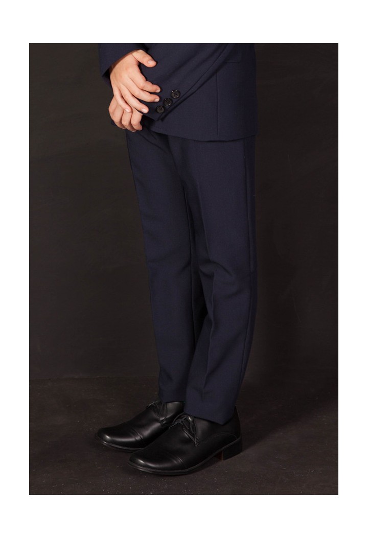 Marineblaue Anzughose für Jungen zur ersten heiligen Kommunion - MKMaryla