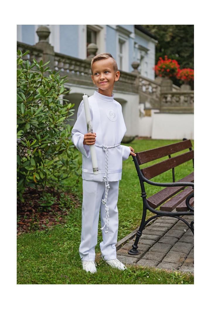 Bartholomäus 159 kurzes Abendmahlsgewand mit zarter Verzierung . MKMaryla