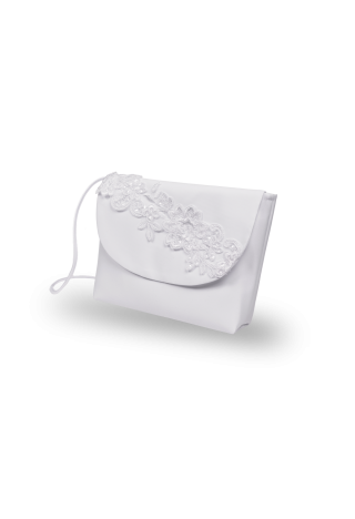 Kommunion Tasche mit Blumenband MKMaryla