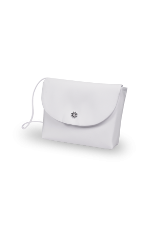 Satin 170 Umschlag Tasche für Kommunion mit Blume - MKMaryla