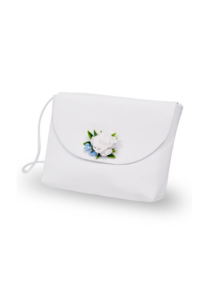 communion bag with flower