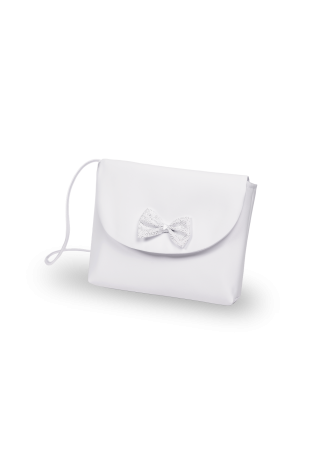 communion bag with bow
