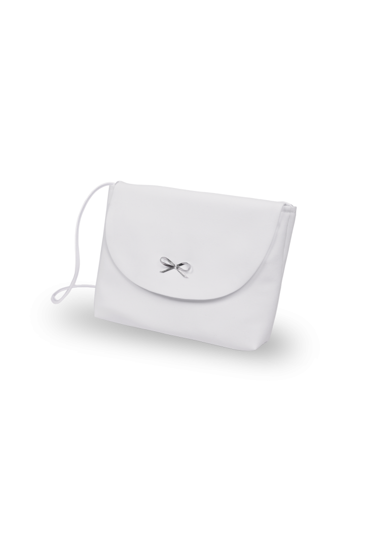 Communion envelope bag with silver ribbon - MKMaryla