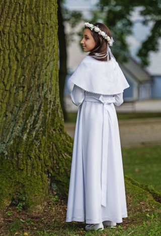 Malwina 185 - langärmeliges Kleid - MKMaryla