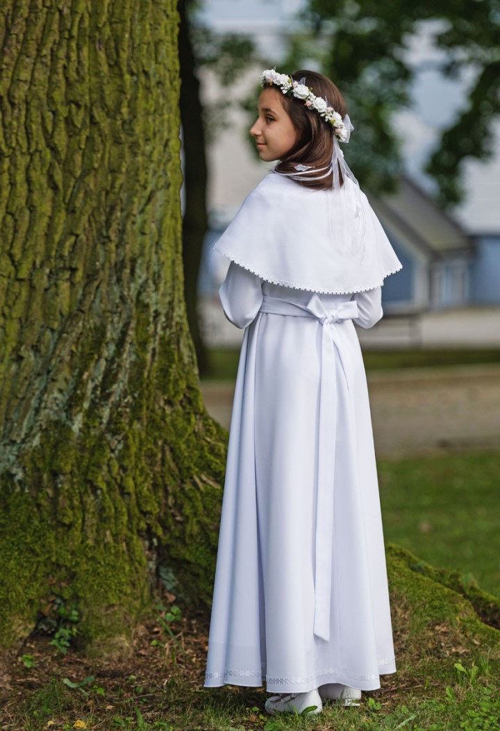 Malwina 185 - langärmeliges Kleid - MKMaryla