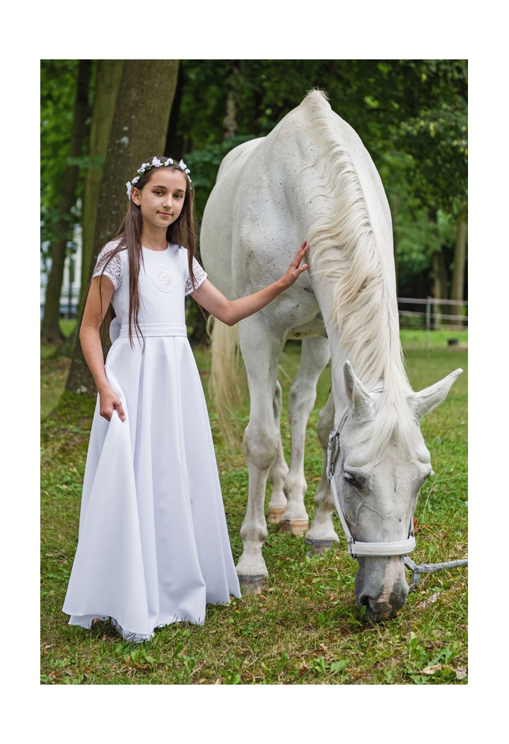 Najpiękniejsze stroje do Pierwszej Komunii szyte na miarę Elza 134 – MKMaryla