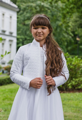 Gesteppte Jacke für die Kommunion von MK Maryla