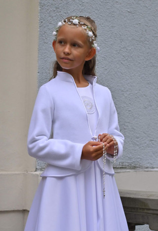 fleece sweater for communion in the form of a jacket