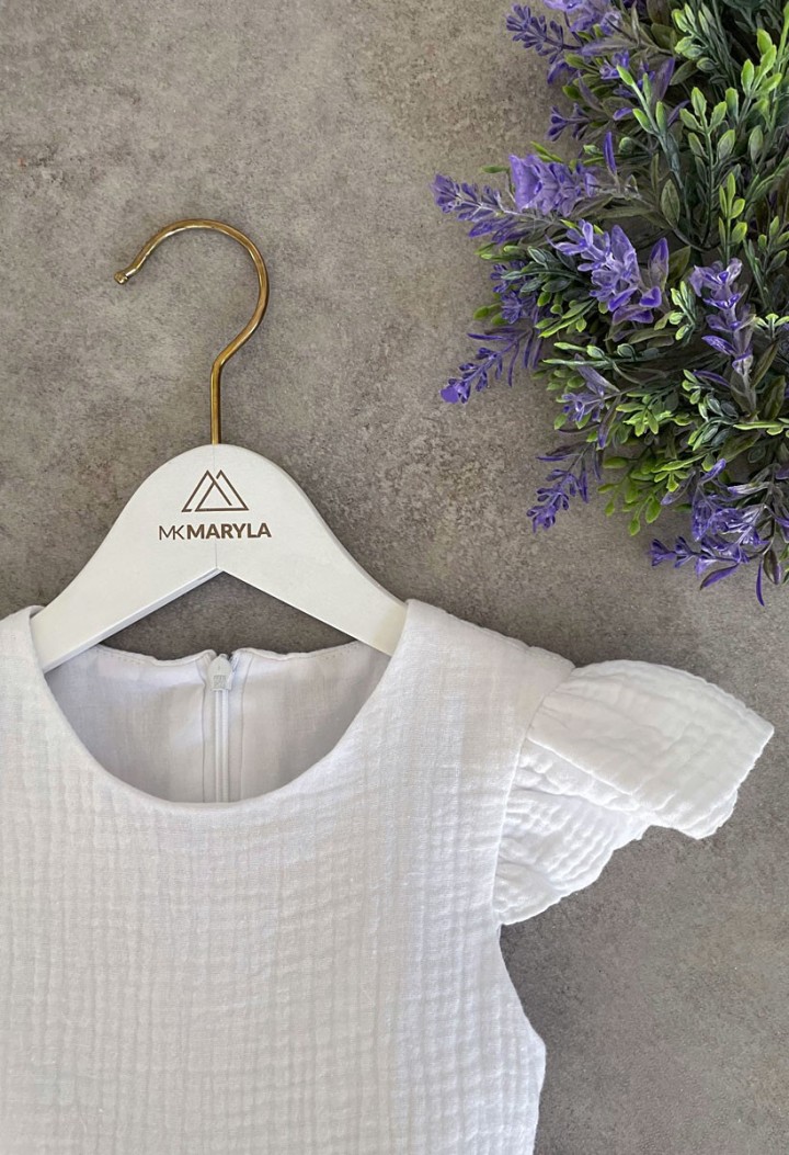 Muslin dress for baby girl - Straight from the manufacturer MKMaryla