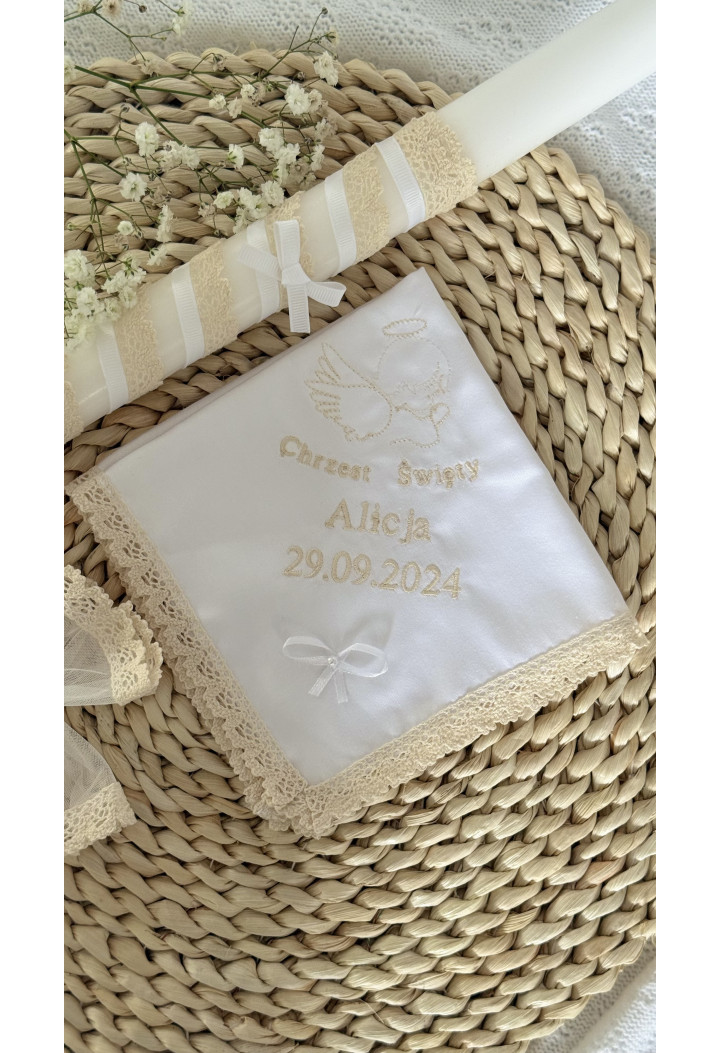 Szatka do chrztu SZ-04 - chrzest MK Maryla