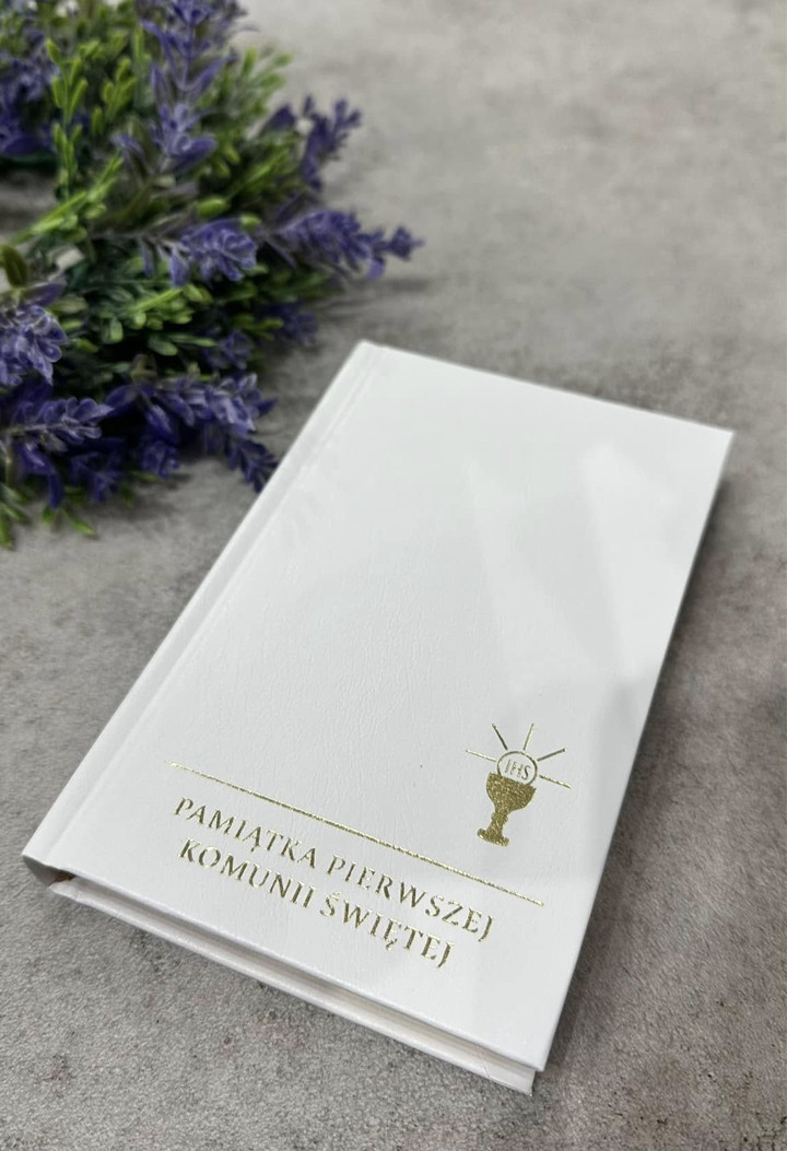 Prayer book - communion booklets - white