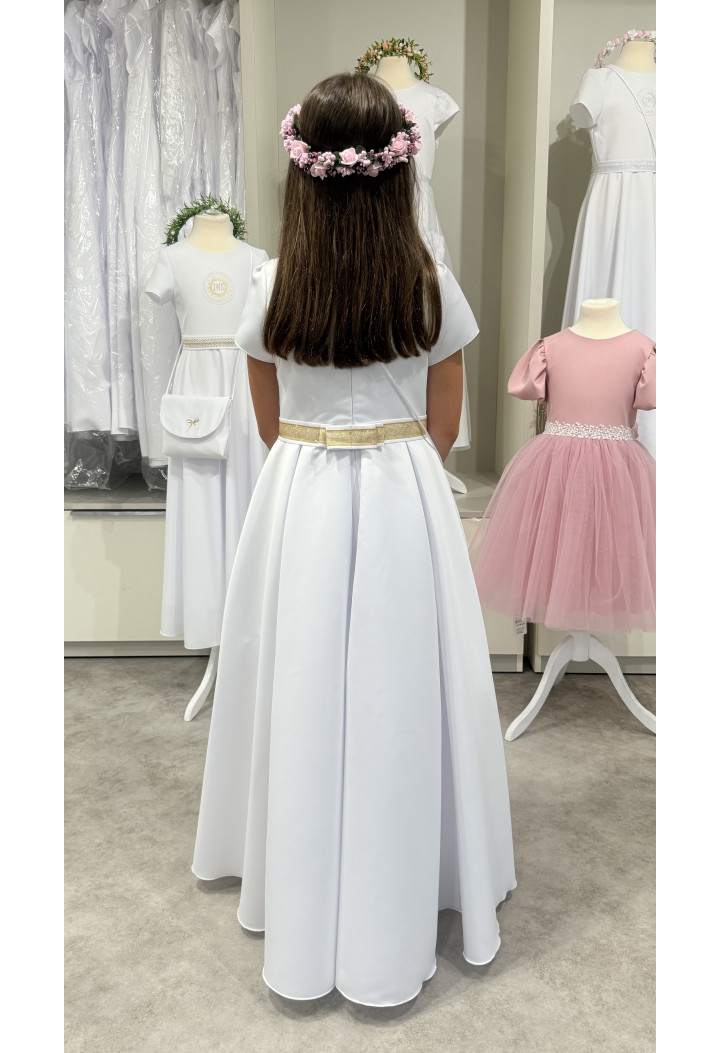 Elza 025 - proste sukienki komunijne z charakterem i klasą - MKMaryla