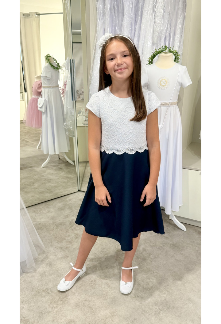 Sukienka okolicznościowa Maja ROZ-086 - sukienki pokomunijne MK Maryla