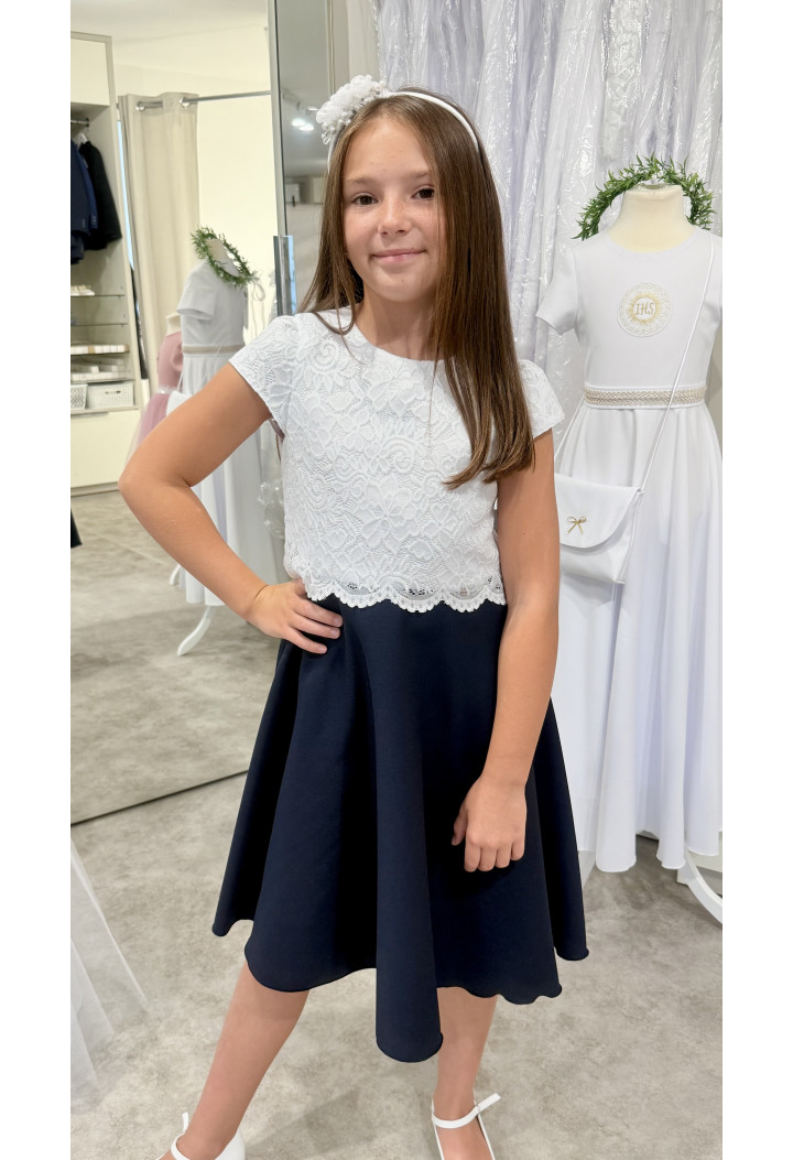 Sukienka okolicznościowa Maja ROZ-086 - sukienki pokomunijne MK Maryla