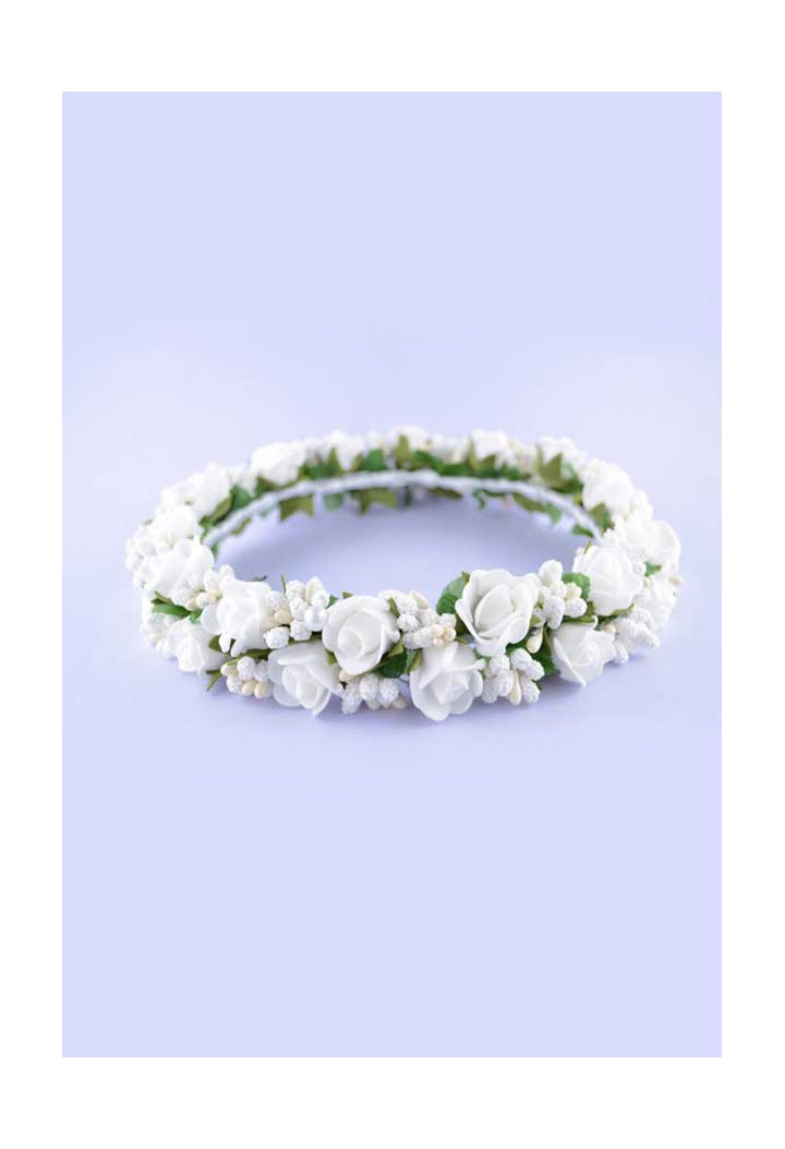 Zarte weiße Kommunionsgirlande - MKMaryla