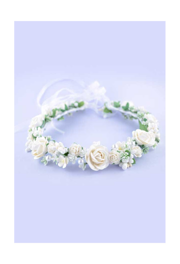 pastellfarbene Kommuniongirlande