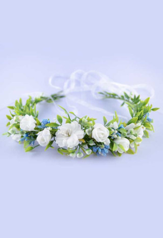 wianek komunijny jak żywy