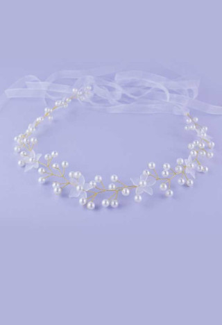 Gold Kommunion Haarschmuck