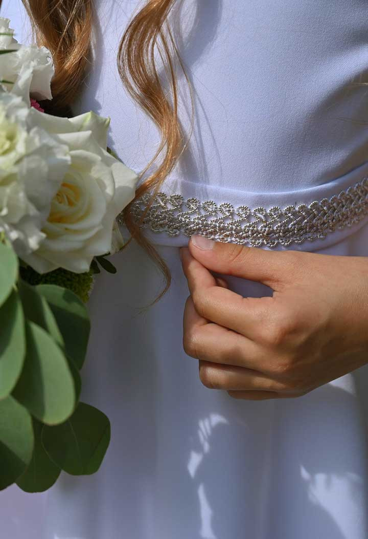 Torebka kopertowa 025 - torebka do Pierwszej Komunii Świętej MK Maryla