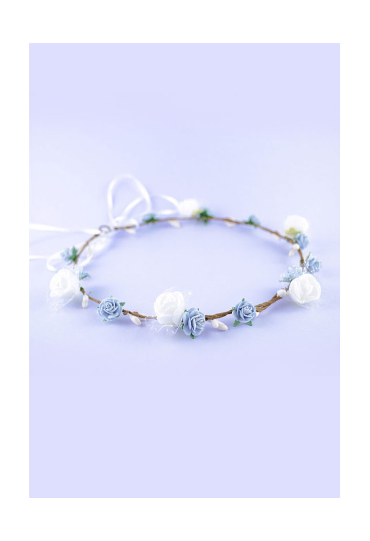 Kommunion Haarschmuck im Boho-Stil