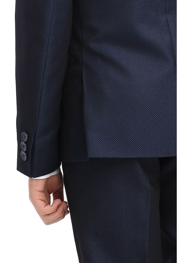 ENZO Boys' First Communion Suit, Navy Blue | MK Maryla