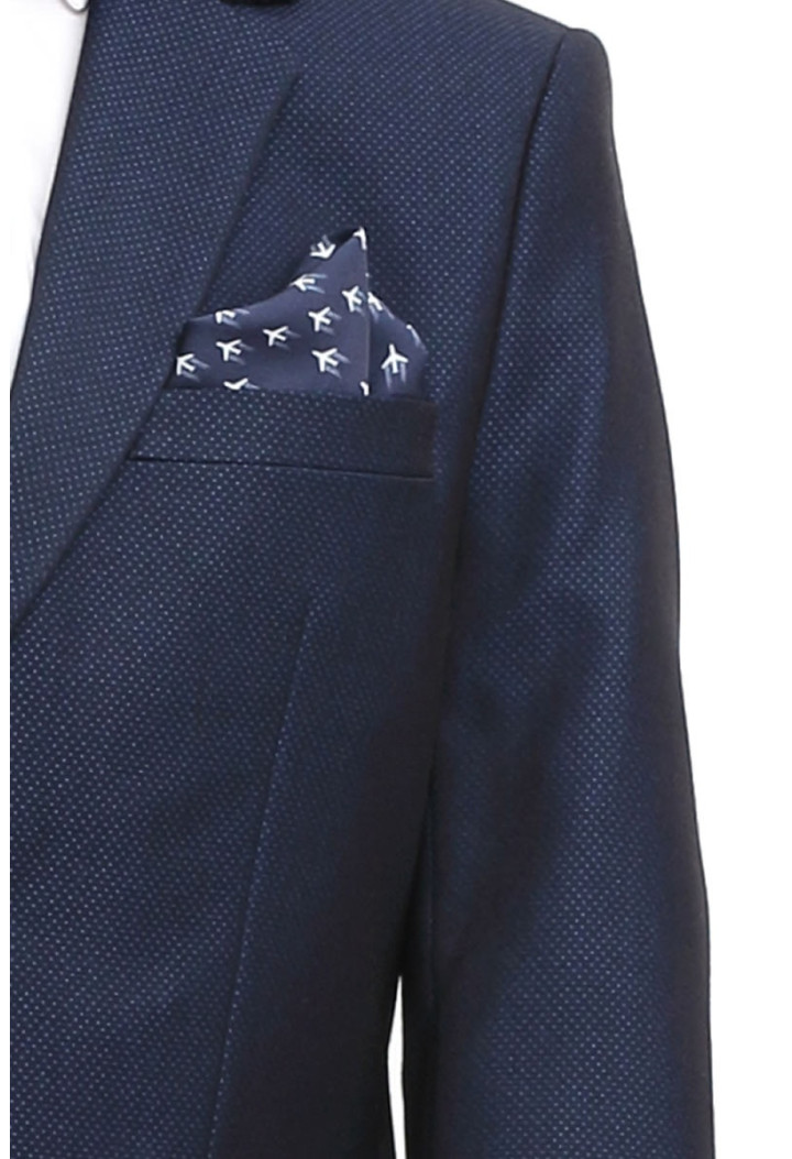 ENZO Boys' First Communion Suit, Navy Blue | MK Maryla