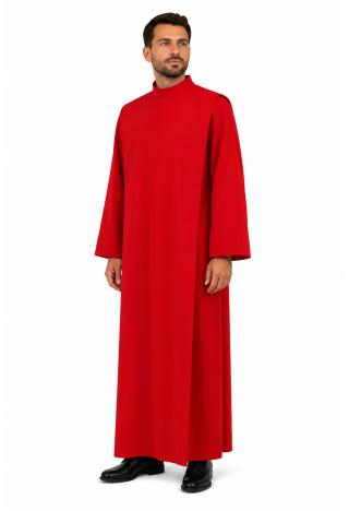 Czerwona alba lektorska - stroje liturgiczne MK Maryla