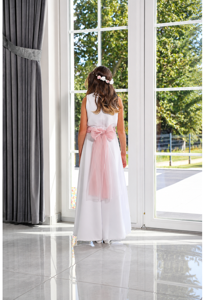 Muslin First Communion Jumpsuit for Girls | MK Maryla