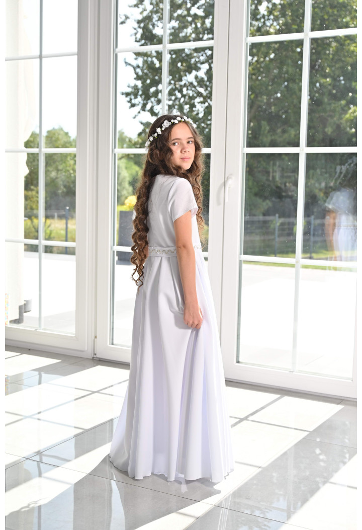 Emilka 131 First Communion Dress for Girls | MK Maryla