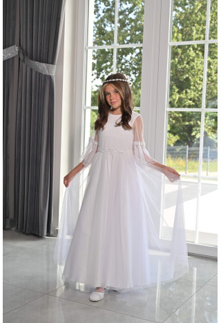 Laura 164 First Communion Dress for Girls | MK Maryla