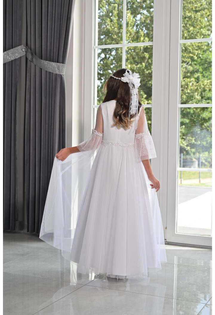 Laura 164 First Communion Dress for Girls | MK Maryla