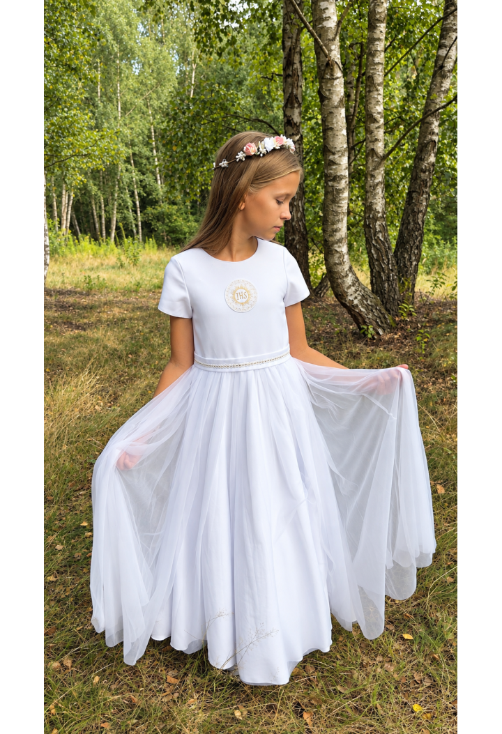 Kommunionkleid „Tosia 016“ für Mädchen | MK Maryla