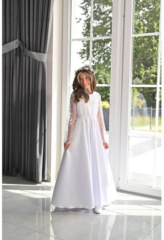 Communion bolero made of lace 065 - Manufacturer MKMaryla