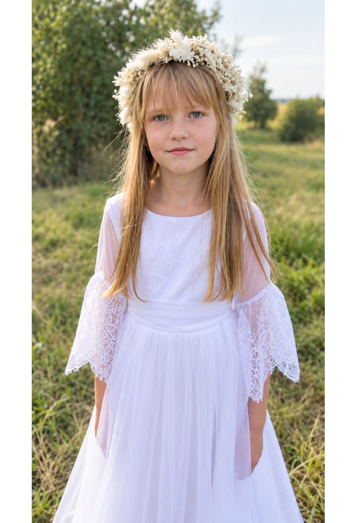 First Communion Flower Wreath 2027 | MK Maryla
