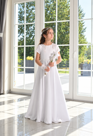 Emma 201 First Communion Dress | MK Maryla First Communion Dresses