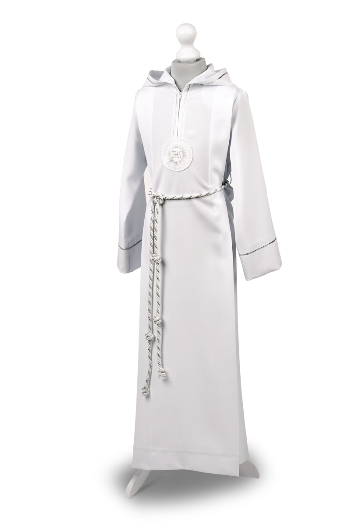 Odzież komunijna długa alba chłopięca szyta na miarę -  Jan 010- MKMaryla