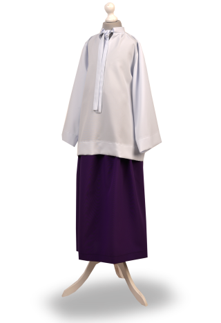 Altar server's surplice - tied - Silesian - Archdiocese of Katowice